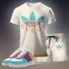 New 2025 – Set G Tracksuit  Air Force 1 & T-shirt & Shorts – chic260415