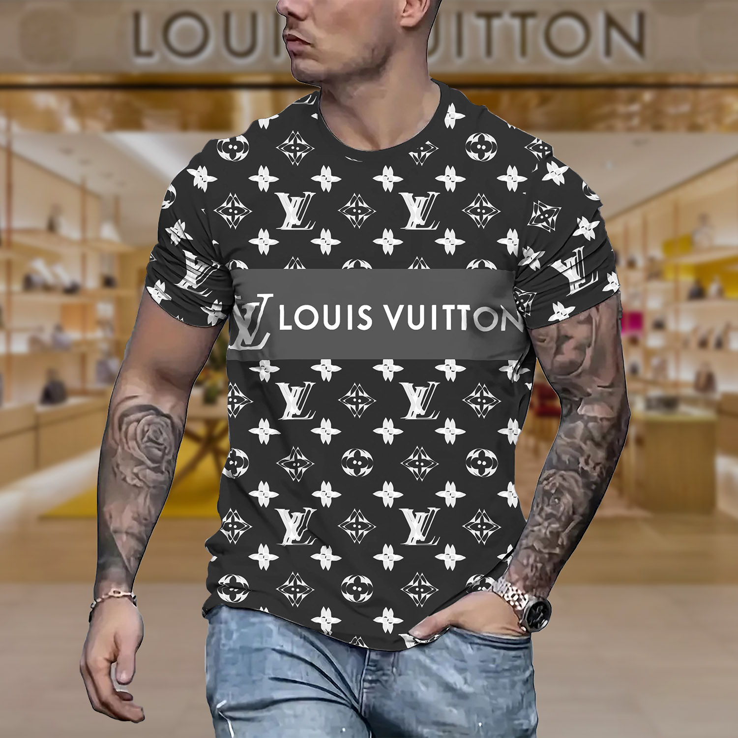 2025 – L  Luxury Brand Premium T-Shirt Outfit For Men -Max011478