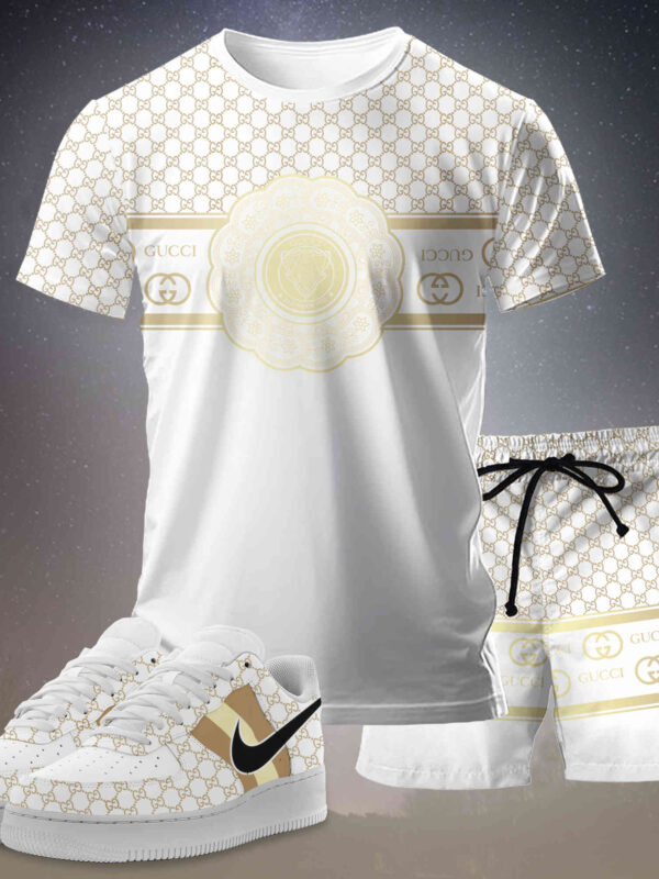 New 2025 – Set G Tracksuit  Air Force 1 & T-shirt & Shorts – chic260402