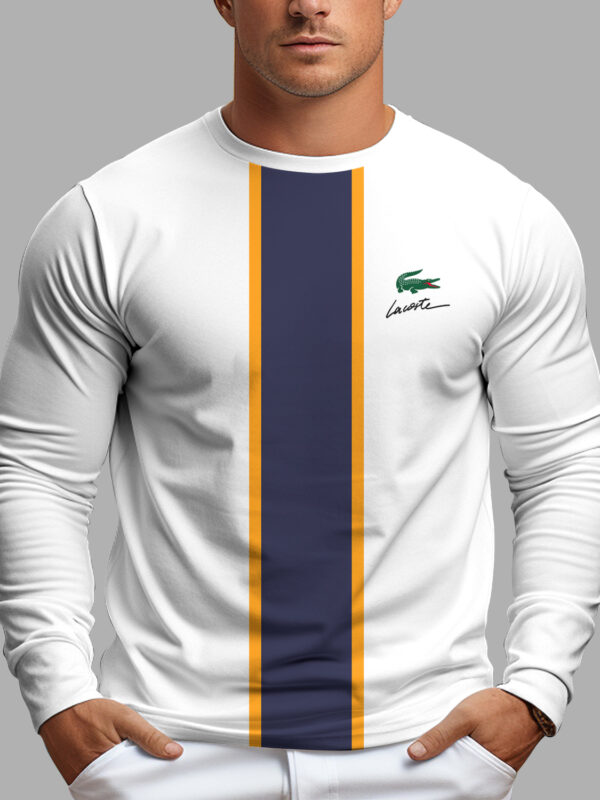 New 2025- Long Sleeves Shirt  for men women luxury brand clothing clothes outfit -TU24120611