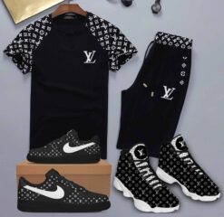 FREE SHIPPING, New 2025 -Limited Edition Set L  Shoe & T-shirt & Shorts  – Max240521412