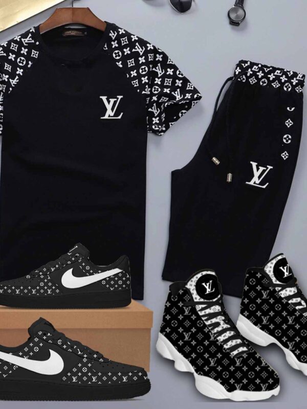 FREE SHIPPING, New 2025 -Limited Edition Set L  Shoe & T-shirt & Shorts  – Max240521412