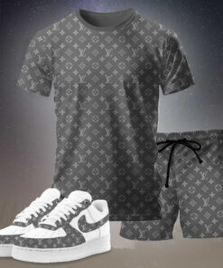 New 2025 – Set L Tracksuit  Air Force 1 & T-shirt & Shorts – win19423