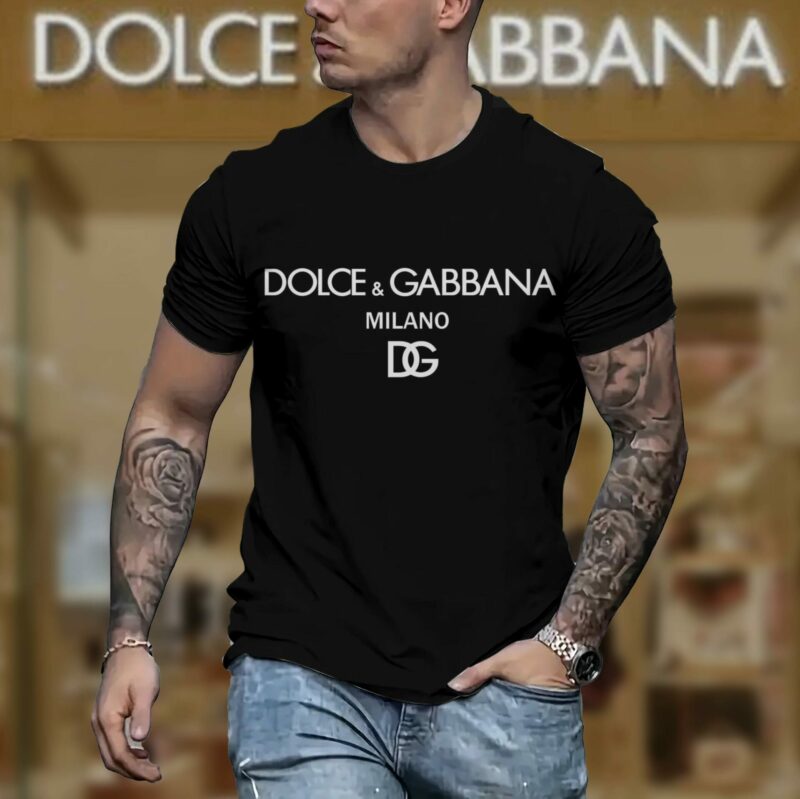 New 2025 – D Luxury Brand Premium T-Shirt Outfit For Men – Max012469