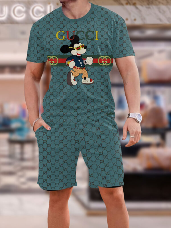 2025 – Set G Tracksuit T-shirt & Shorts –   – Max011949