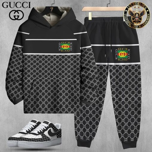 New 2025,G  G Limited Edition Set Hoodie & Pants Match AF1 Sneaker – Max2408253592