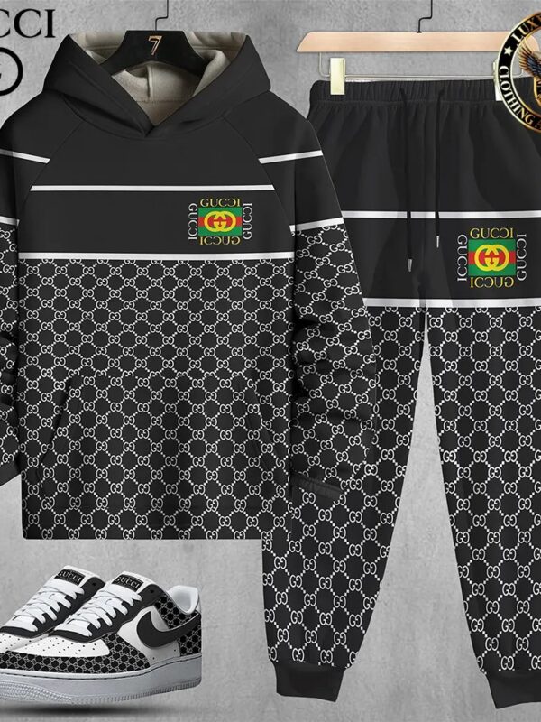 New 2025,G  G Limited Edition Set Hoodie & Pants Match AF1 Sneaker – Max2408253592