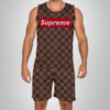 New 2025 – L Luxury Brand Premium Tanktop & Shorts Outfit For Men -Max012573