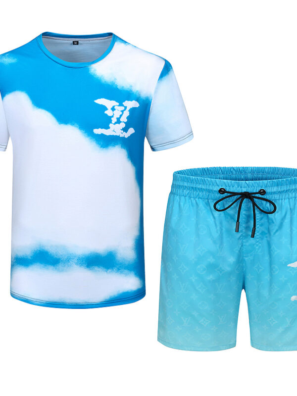 2024 – Set L  Tracksuit T-shirt & Shorts – Max00872