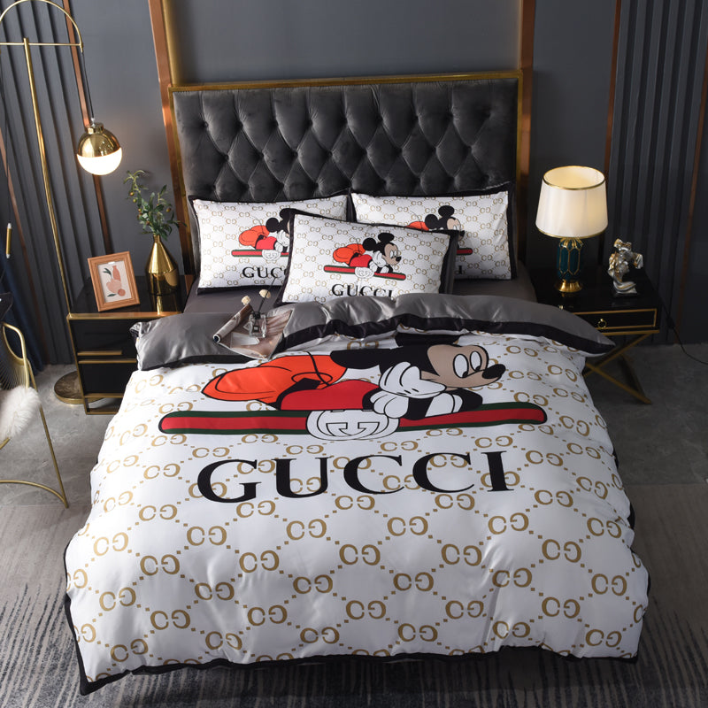 G  Premium Fashion Limited Luxury Brand Bedding Set Home Decor – Min00399