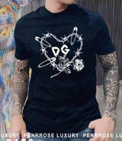 New 2025 – D Luxury Brand Premium T-Shirt Outfit For Men -Max012684