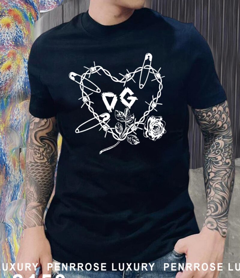 New 2025 – D Luxury Brand Premium T-Shirt Outfit For Men -Max012684