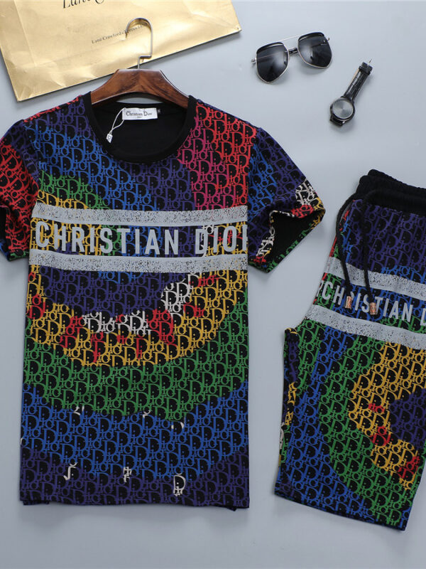 2024 – Set D  Tracksuit T-shirt & Shorts – Max4537