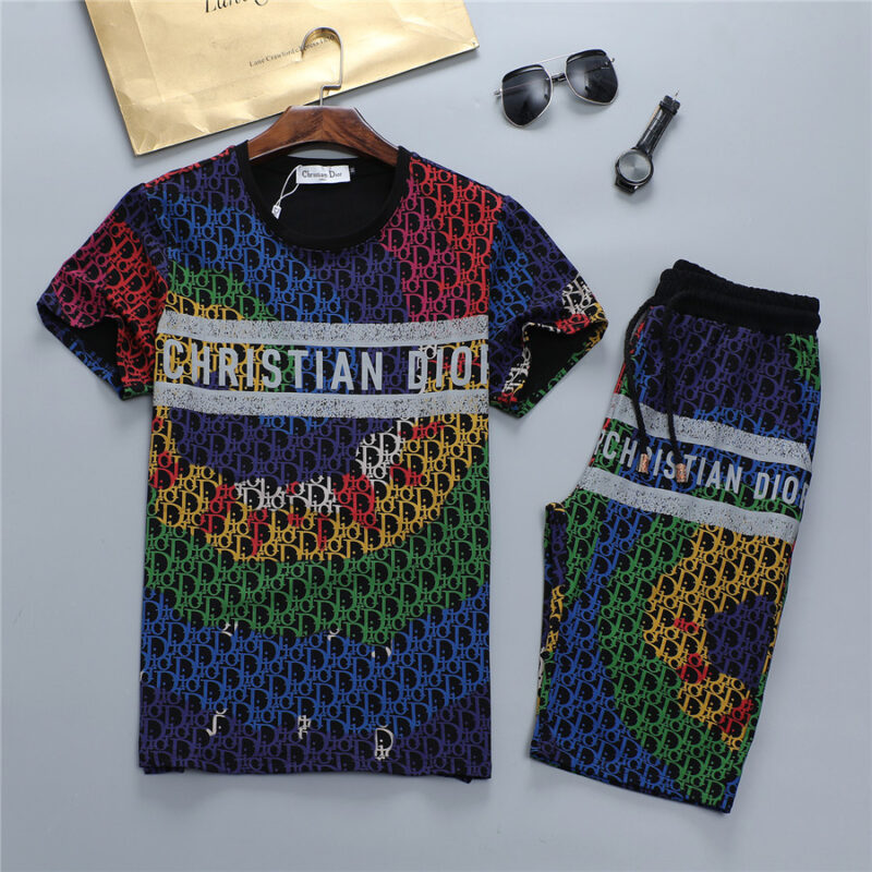2024 – Set D  Tracksuit T-shirt & Shorts – Max4537