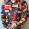 V -Luxury Long Sleeve Shirt CCY Max-Max07240