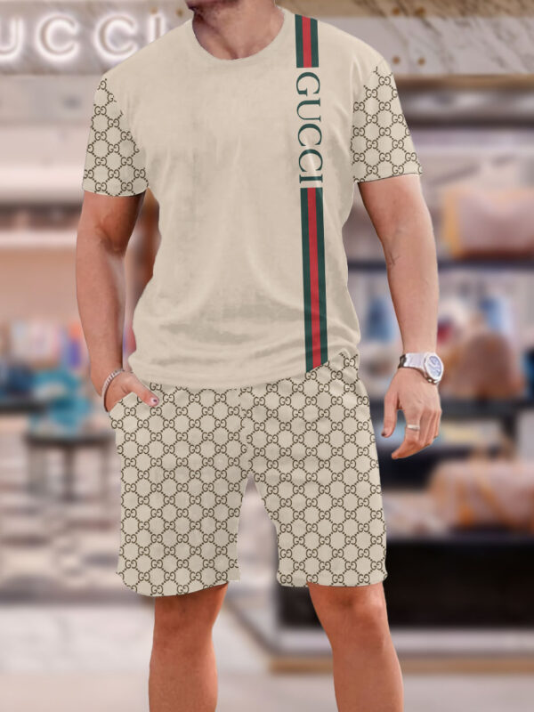 2025 – Set G Tracksuit T-shirt & Shorts –   – Max011963