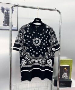 New 2024 – D Luxury Brand Premium T-Shirt Outfit For Men Max08417
