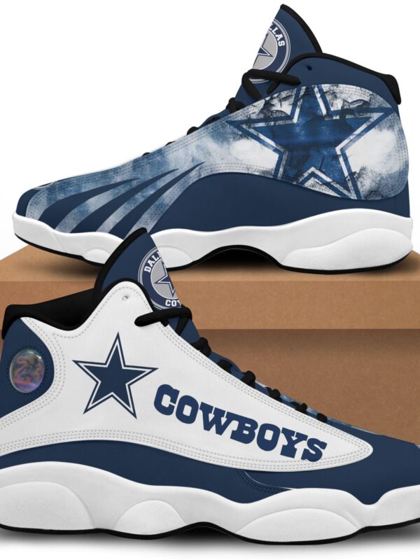 Dallas Cowboys Air Jordan 13 Shoes – Custom Sneaker – Max2407191994