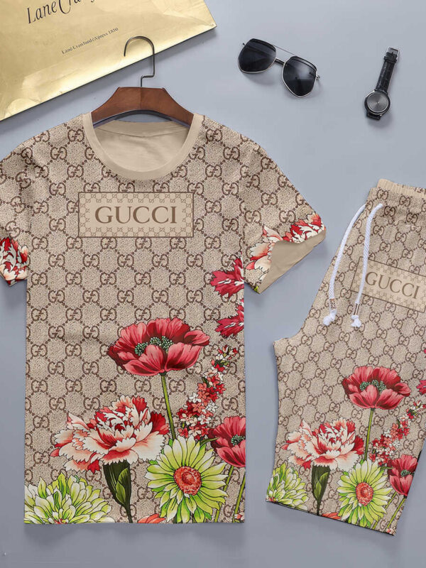 2025 – Set G Tracksuit T-shirt & Shorts –   – TU24051058