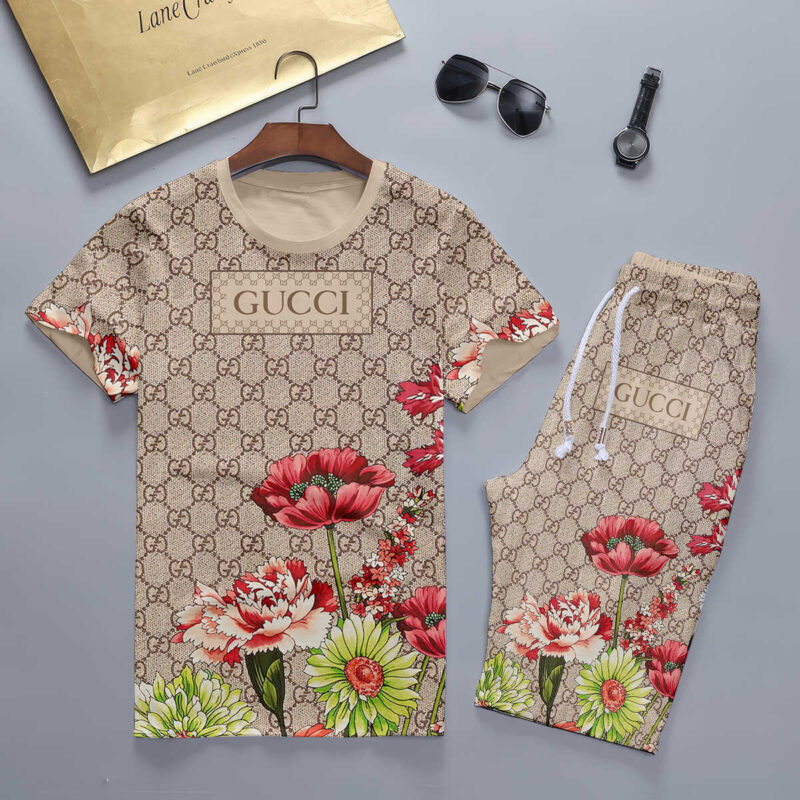 2025 – Set G Tracksuit T-shirt & Shorts –   – TU24051058