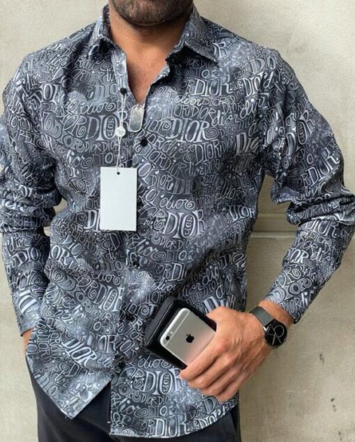 D Long Sleeve Shirt For Men – B9G-CCY-Max06442