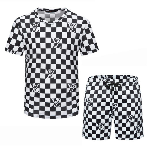 2024 – Set L  Tracksuit T-shirt & Shorts – Max02755