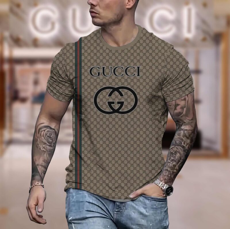 New 2025-  G  Luxury  Brand Premium T-Shirt Outfit For Men Women – Max011572