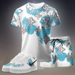 New 2025 – Set L Tracksuit  Air Force 1 & T-shirt & Shorts – win19424