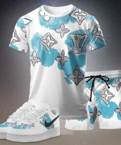 New 2025 – Set L Tracksuit  Air Force 1 & T-shirt & Shorts – win19424