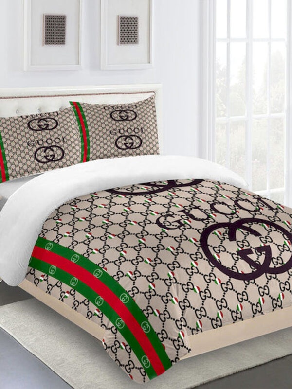 G  Premium Fashion Limited Luxury Brand Bedding Set Home Decor – Min00355