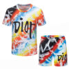 2024 – Set D  Tracksuit T-shirt & Shorts – Max4570