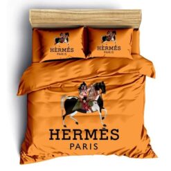 Hermes Limited Luxury Brand Bedding Set Home Decor – Max010118