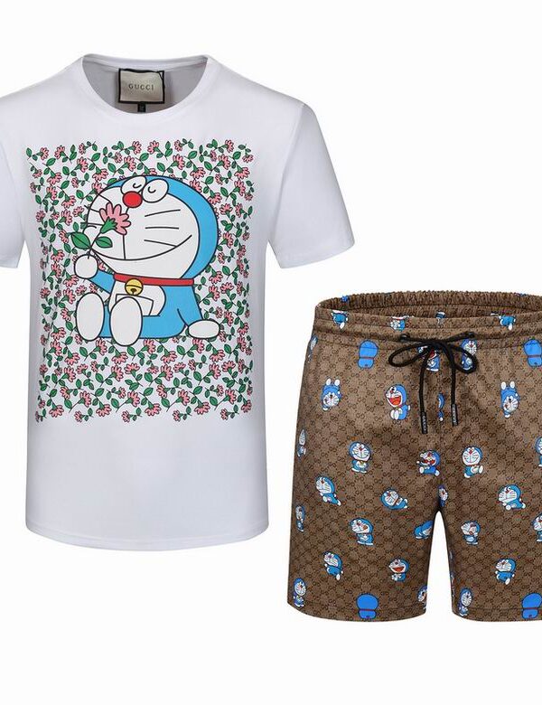 2024 – Set G Tracksuit T-shirt & Shorts –   – Max02805