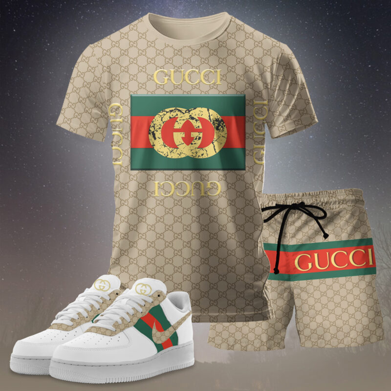 New 2025 – Set G Tracksuit  Air Force 1 & T-shirt & Shorts – chic210422