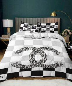 Chanel Premium Fashion Limited Luxury Brand Bedding Set Home Decor -Min00408