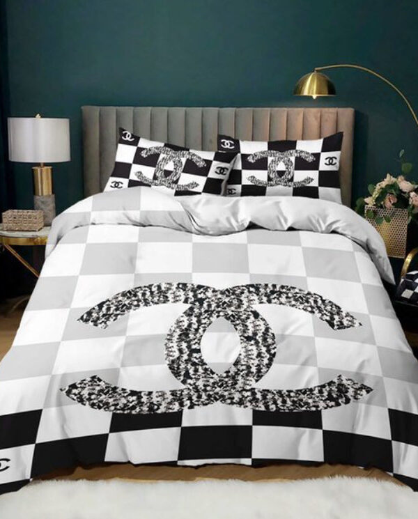 Chanel Premium Fashion Limited Luxury Brand Bedding Set Home Decor -Min00408