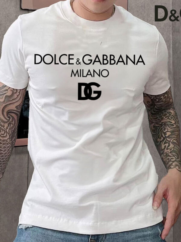New 2025 – D Luxury Brand Premium T-Shirt Outfit For Men -Max012546