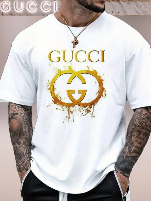 New 2025-  G  Luxury  Brand Premium T-Shirt Outfit For Men Women – Max012666