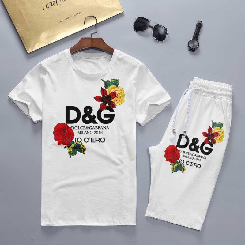 2025 – Set G Tracksuit T-shirt & Shorts –   – TU24052908