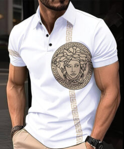 Limited Edition V**sace Polo Shirt For Men –  Max2407091565