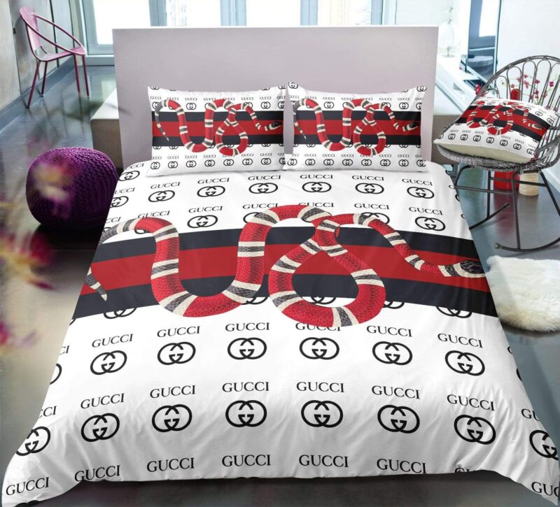 G  Premium Fashion Limited Luxury Brand Bedding Set Home Decor – Min00333