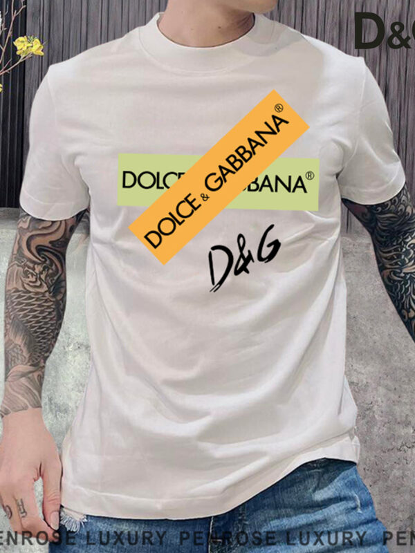 New 2025 – D Luxury Brand Premium T-Shirt Outfit For Men -Max012553