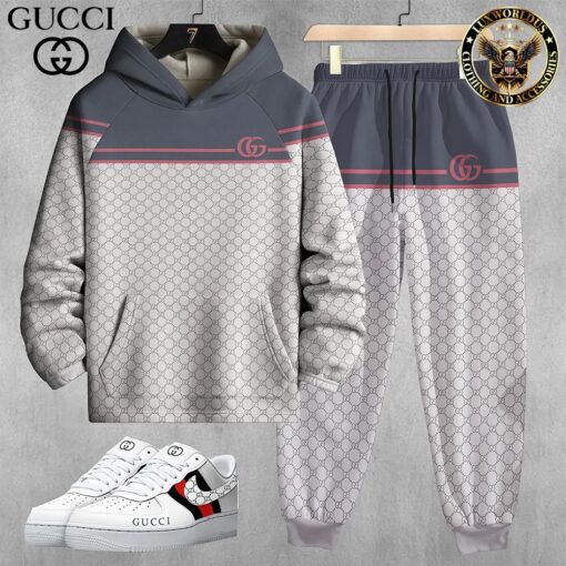 New 2025,G  G Limited Edition Set Hoodie & Pants Match AF1 Sneaker – Max2408253588