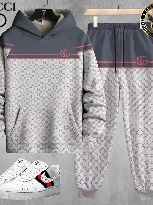 New 2025,G  G Limited Edition Set Hoodie & Pants Match AF1 Sneaker – Max2408253588