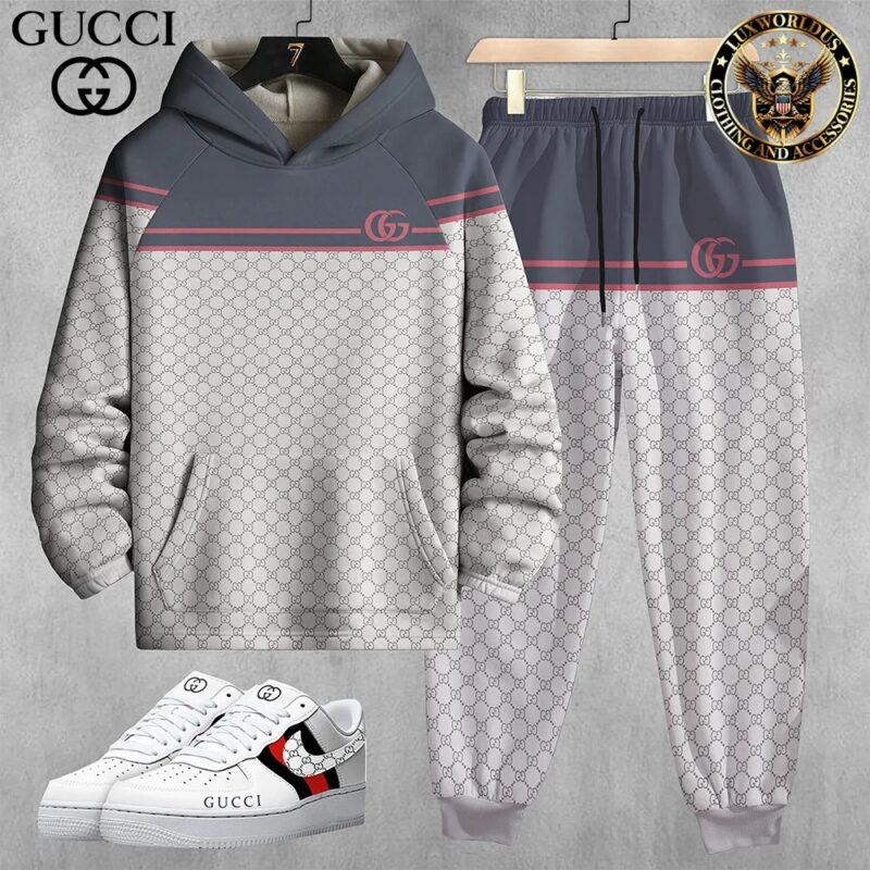 New 2025,G  G Limited Edition Set Hoodie & Pants Match AF1 Sneaker – Max2408253588