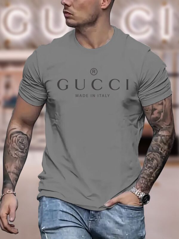 New 2025-  G  Luxury  Brand Premium T-Shirt Outfit For Men Women – Max011563