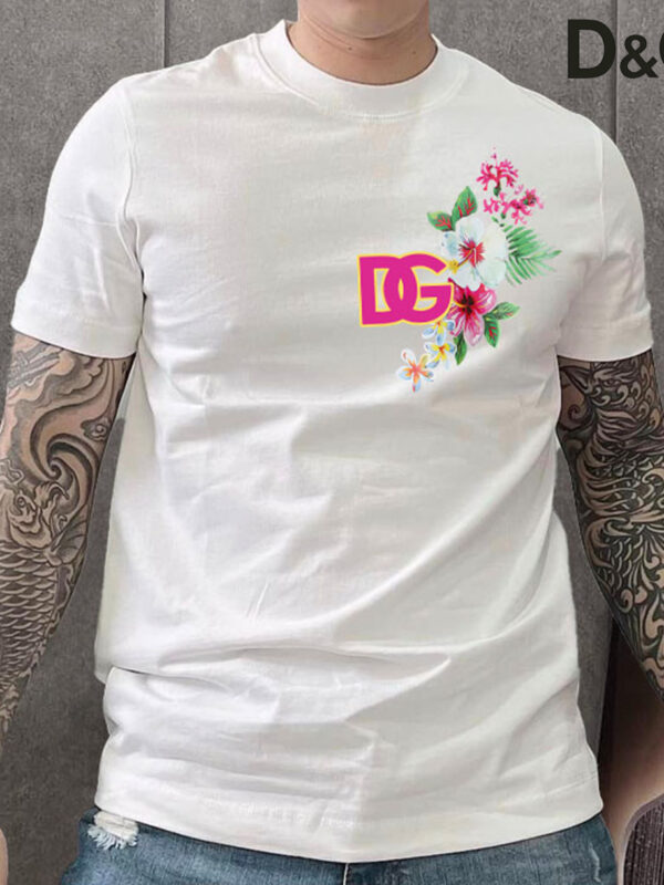 New 2025 – D Luxury Brand Premium T-Shirt Outfit For Men -Max012550