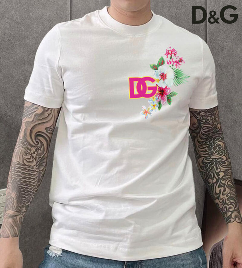 New 2025 – D Luxury Brand Premium T-Shirt Outfit For Men -Max012550