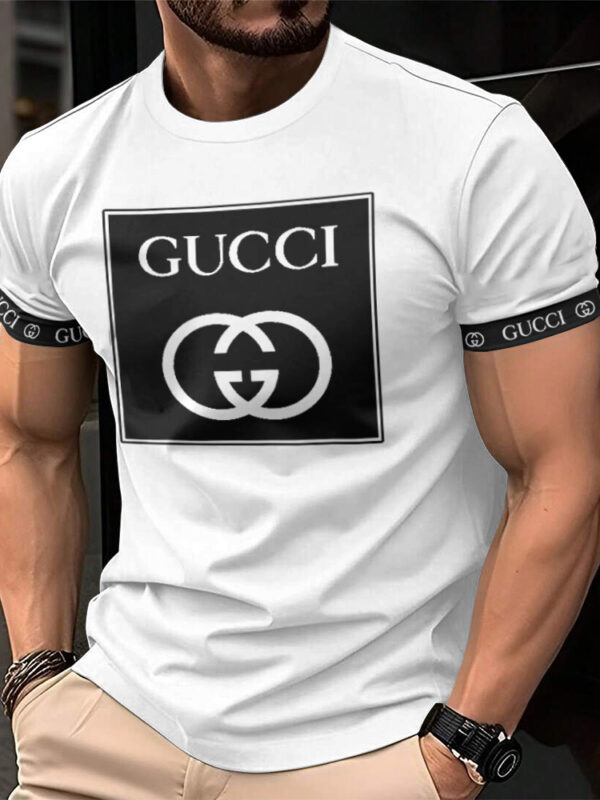 New 2025-  G  Luxury  Brand Premium T-Shirt Outfit For Men Women -CHIC5140107