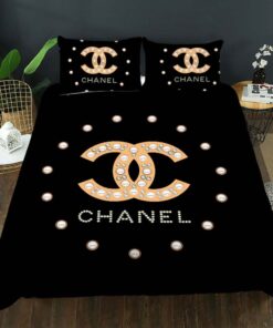 Chanel Premium Fashion Limited Luxury Brand Bedding Set Home Decor -Min00475